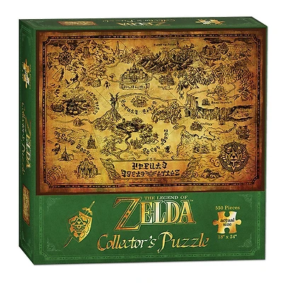 The Legend of Zelda "Hyrule Map" Casse-Tête De Collection De 550 Pièces