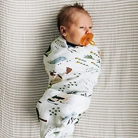 Red Rovr-Organic Cotton Muslin Swaddle Blanket