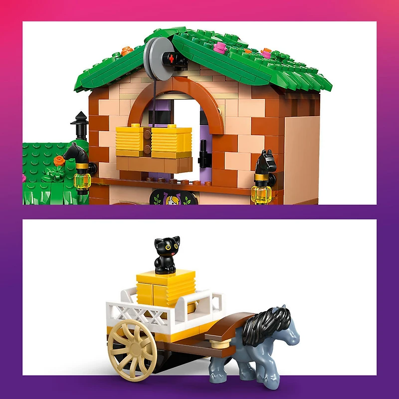LEGO Friends Le Ranch des Poneys et l'Écurie, Ensemble de Construction, Ensemble de Jeu de Chevaux 42654