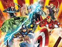 Avengers/Spiderman Double Sided Adult Puzzle 500Pc