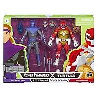 Power Rangers X Teenage Mutant Ninja Turtle figurines Morphed Raphael Ranger rouge et soldat Tommy