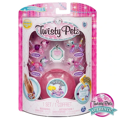 Twisty Petz - Babies 4-Pack Unicorns and Pandas Collectible Bracelet Set for Kids