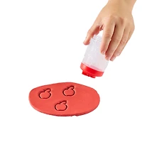 Lot initial de pâte et sable jamais secs Wonder Factory  - pâte rouge + sable jaune