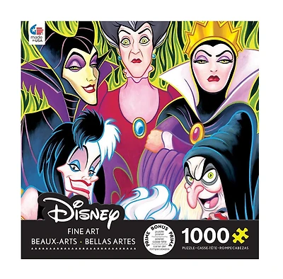 Ceaco Disney Fine Art 1000 Pièces Puzzle Trompeuses Dames
