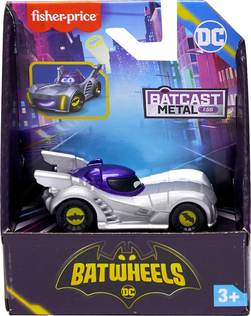 Fisher-Price DC Batwheels Métal 1:55 Bam la Batmobile Blindée