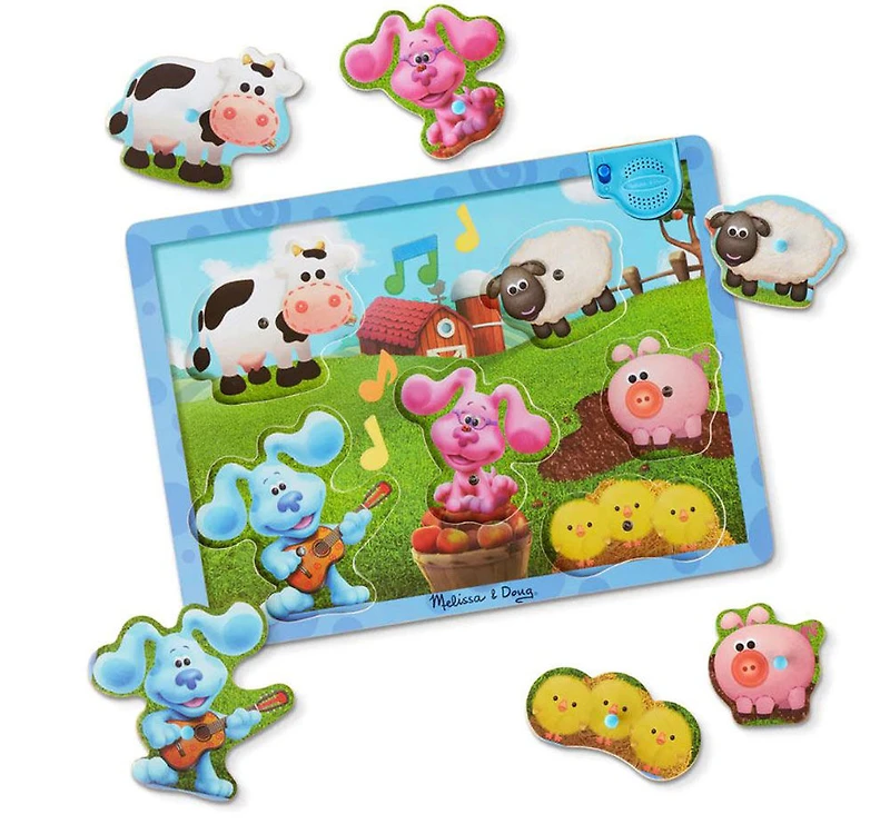 BC&YOU WOOD MUSICAL FARM SOUND PUZZLE