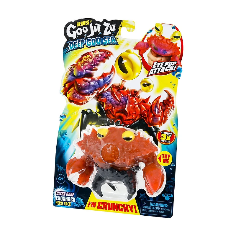 Heroes Of Goo Jit Zu Deep Goo Sea Hero Pk Exoshock Rare