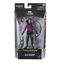 Marvel Legends Series, figurine de collection Kate Bishop de 15 cm de la série MCU Disney+ Hawkeye, 3 accessoires et 1 pièce Build-a-Figure