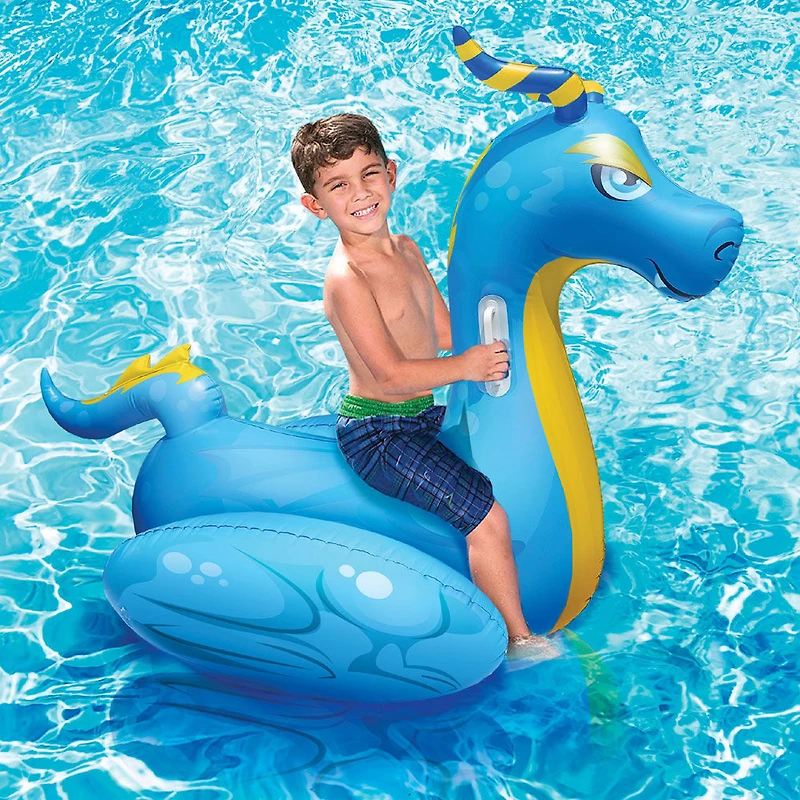 Splash Buddies - Flotteur gonflable Dragon pour piscine