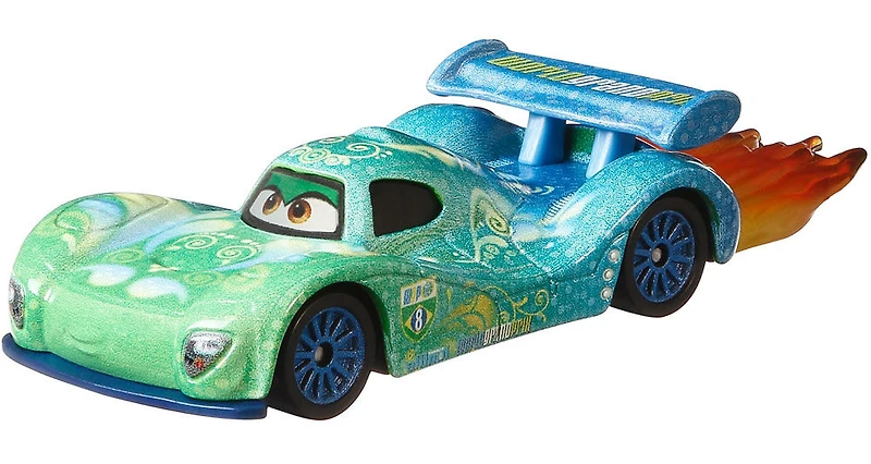 Disney Pixar - les Bagnoles - Carla Veloso Avec Flammes