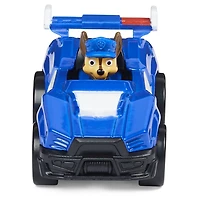 PAW Patrol, Véhicule Chase en métal moulé True Metal à collectionner, Série du film à l'échelle 1:55
