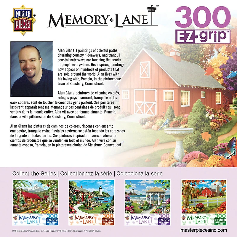 Memory Lane Harvest Breeze - Grand Puzzle De 300 Pièces Par Alan Giana