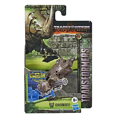 Transformers: Rise of the Beasts, Beast Alliance, figurine Beast Battle Masters Rhinox de 7,5 cm