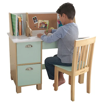 Bureau avec chaise - Menthe