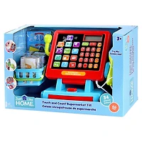 Caisse enregistreuse de supermarché