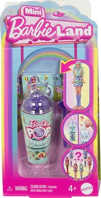 Barbie Mini BarbieLand Pop Reveal Dolls, 1.5inch Doll with Surprise Sensory Reveal (Styles May Vary)