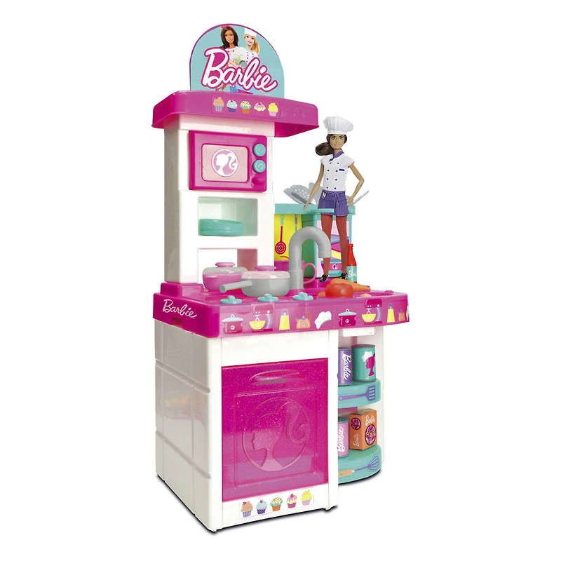 Cuisine Barbie avec 40 accessoires