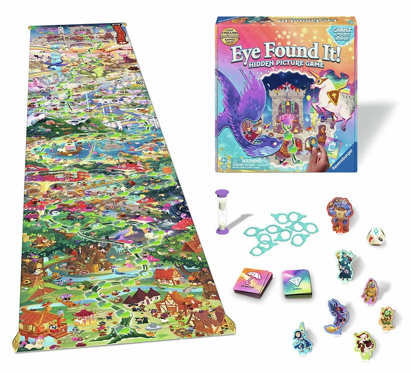 Children Game - Eye Found It! Fantasy Board Game