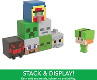 Minecraft-Assortiment Mini-Têtes Modulables, personnages jeu vidéo