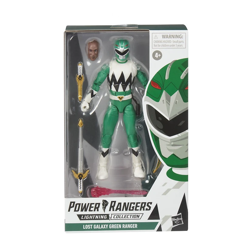 Power Rangers Lightning Collection Wild Force Blue Ranger 6-Inch Premium Collectible Action Figure Toy, Multiple Accessories