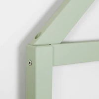 Sweedi Lit avec tête de lit maison Simple Vert sauge