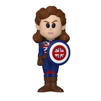 Figurine en Vinyle Captain Carter par Funko SODA! Marvel: What If...?