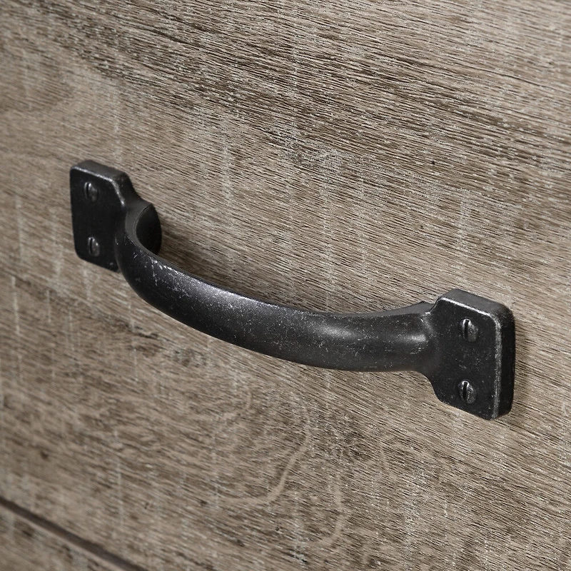 Tassio Table de chevet 1 tiroir Chêne vieilli