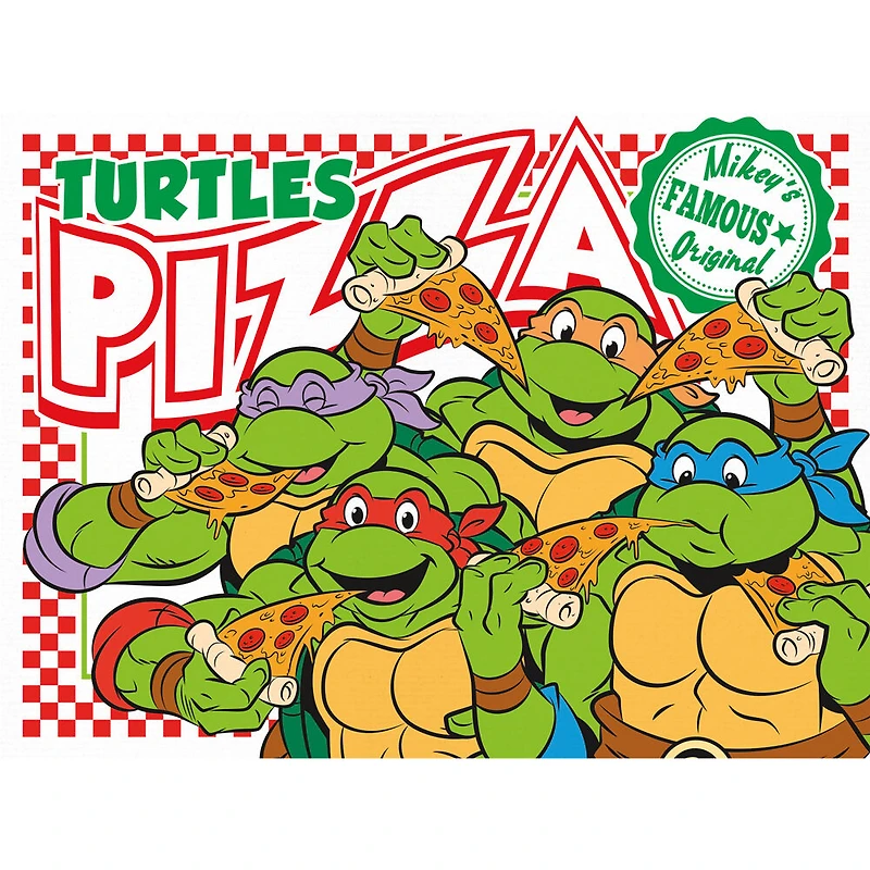 TMNT Pizza 500 Piece Jigsaw Puzzle