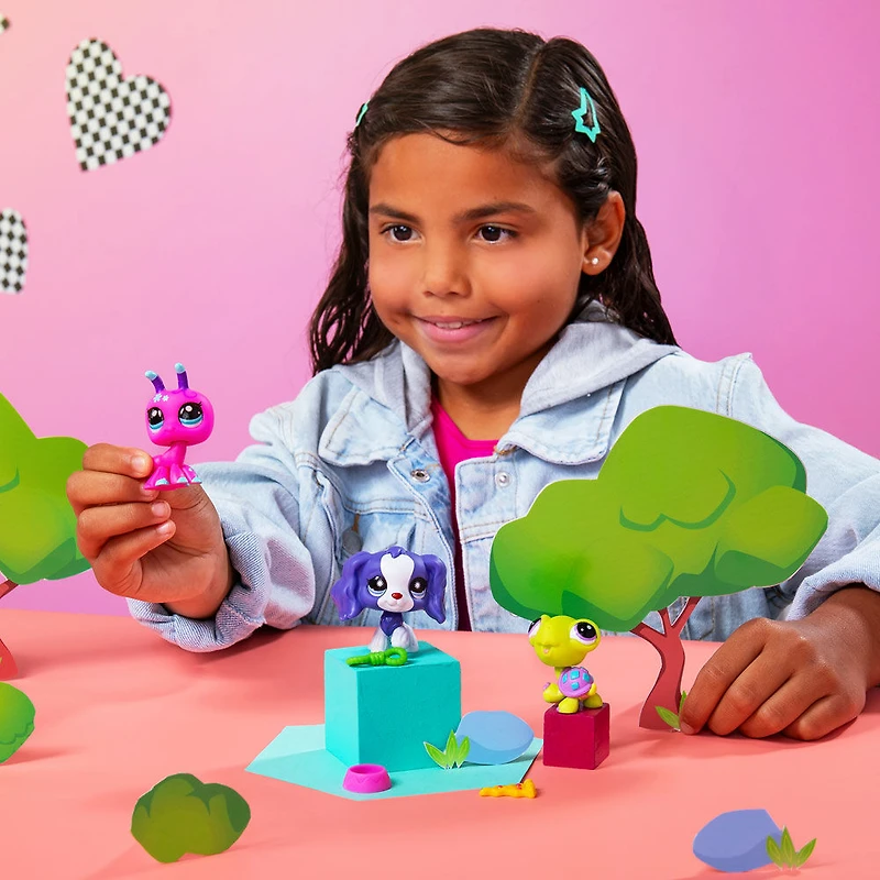 Trios d'animaux Littlest Pet Shop S3 - Animaux de basse-cour