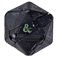 Dungeons et Dragons L'Honneur des voleurs, monstre-dé Dicelings DetD, figurine de collection dragon noir Rakor convertible en d20 géant