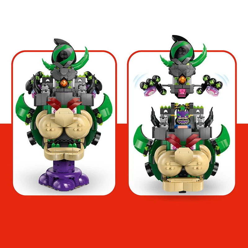 LEGO Super Mario Prince Florian et Fort Bowser, Jouet pour Jeux de Rôle, Cadeau pour Joueurs 72042
