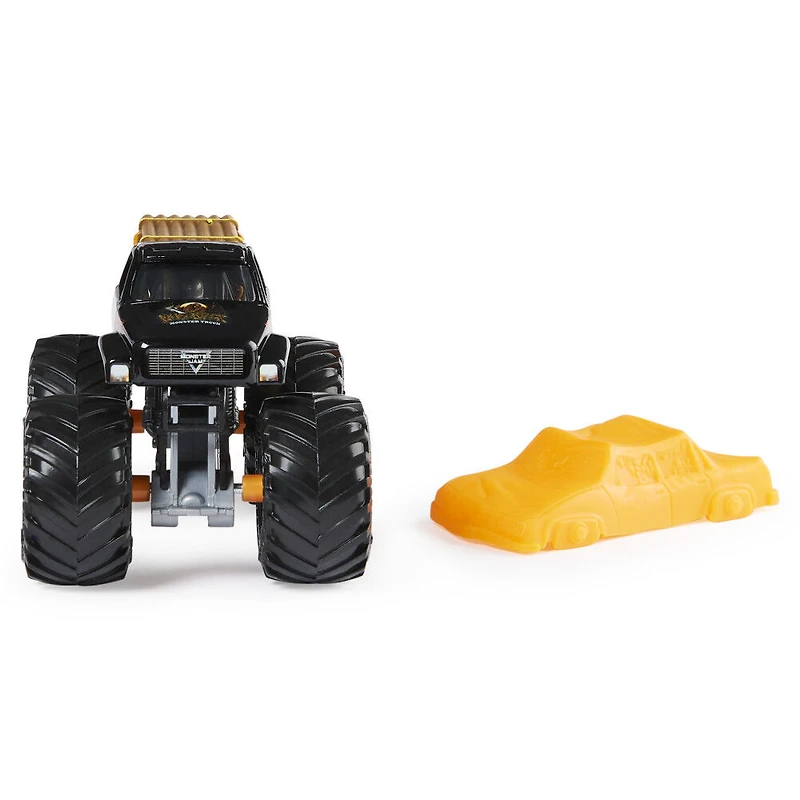 Monster Jam, Monster truck Lumberjack officiel, véhicule en métal moulé, série Arena Favorites, échelle 1:64, jouets pour garçons à partir de 3 ans