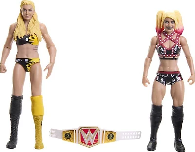 WWE-Coffret 2 Figurines Championship Showdown Charlotte Flair vs Alexa Bliss