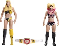 WWE-Coffret 2 Figurines Championship Showdown Charlotte Flair vs Alexa Bliss