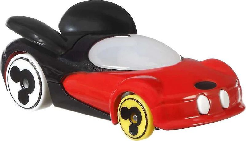 Hot Wheels Mickey Mouse Character Car, Collectible 1:64 Scale Toy Car Inspired by Popular Disney Entertainment