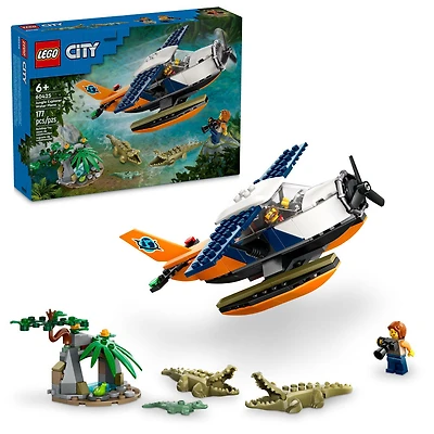 LEGO City L'hydravion d'exploration de la jungle, Ensemble de jouet 60425