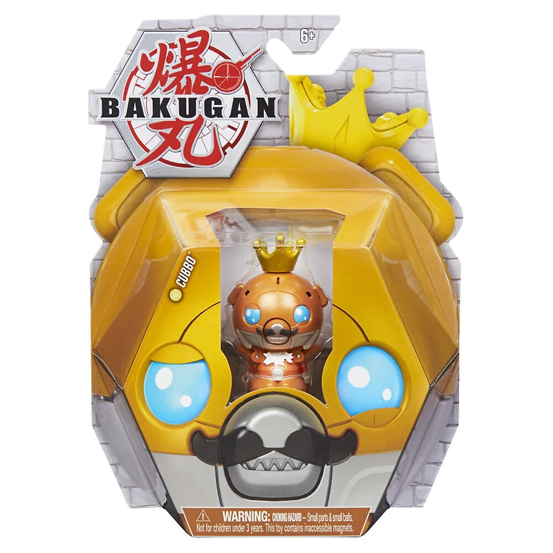 Bakugan, Coffret King Cubbo, Figurines articulées transformables Geogan Rising à collectionner
