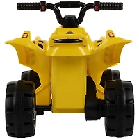 Tonka 6 volts Quad, jouet porteur électrique, pour enfants, par Huffy, jaune