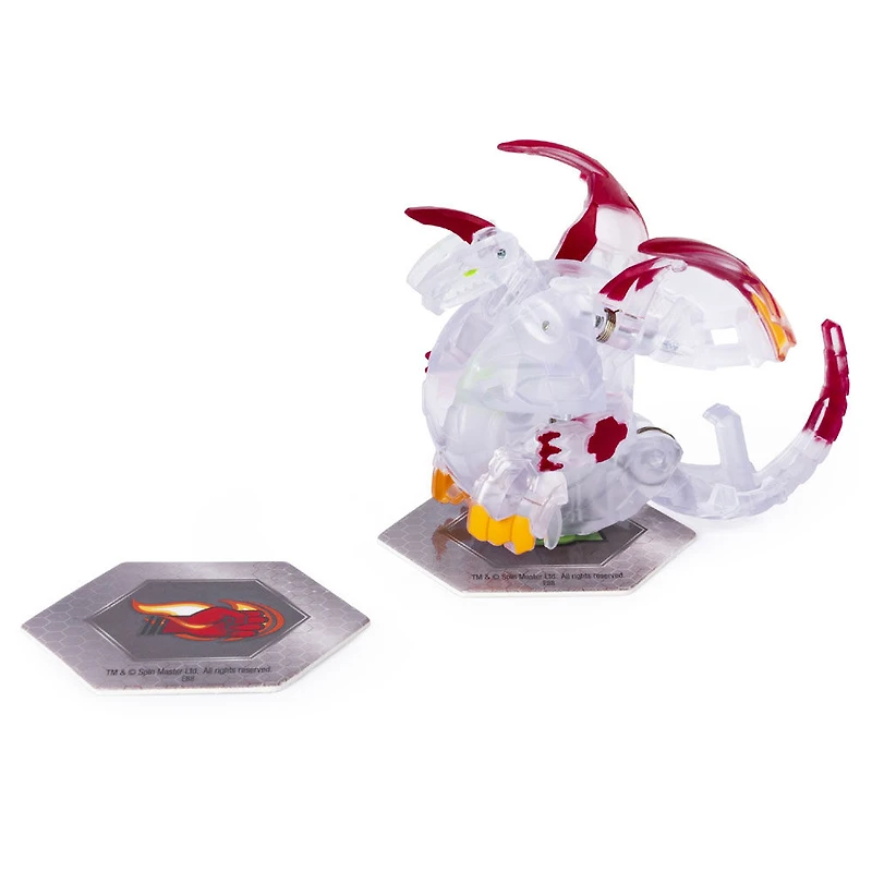 Bakugan, Diamond Dragonoid, Créature transformable à collectionner de 5 cm.