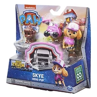 PAW Patrol, Big Truck Pups Skye Action Figure with Clip-on Rescue Drone, Command Center Pod and Animal Friend