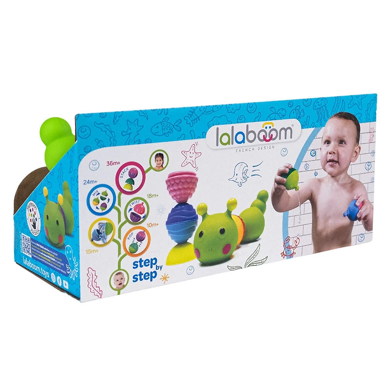 Lalaboom-8 Pcs Bloom Beads Caterpillar