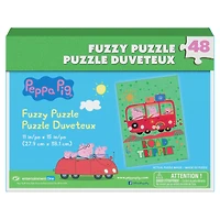 Peppa Pig, Puzzle duveteux de 48 pièces