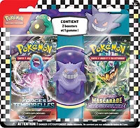 Emballage-coque de gommes Rentrée scolaire Pokémon Français