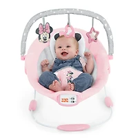 Transat de Bright Starts et Disney Baby MINNIE MOUSE Rosy Skies Comfy Bouncer