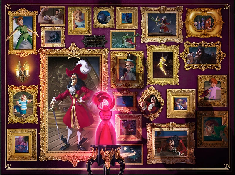 Ravensburger: Villainous Captain Hook 1000 pc casse-tête