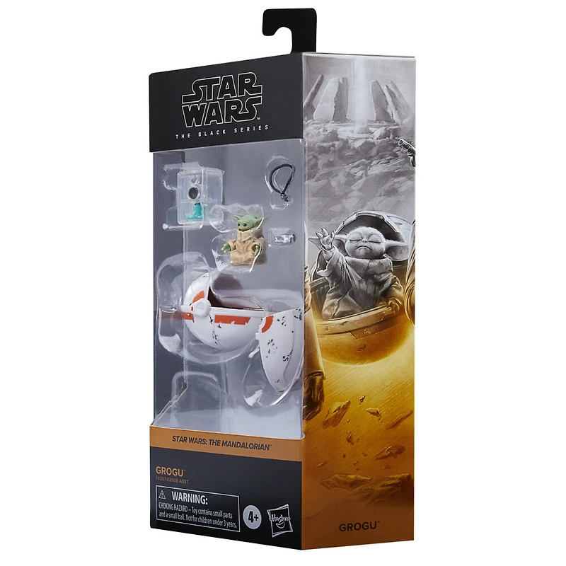 Star Wars The Black Series Grogu Toy 6-Inch-Scale The Mandalorian Collectible Action Figure, Toys for Kids Ages 4 and Up