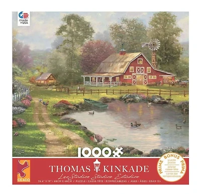 Ceaco Thomas Kinkade Casse-tête 1000 pièces Coastside Home