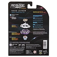 Beyblade Burst Pro Series, Starter Pack Rage Lúinor, toupie de compétition avec lanceur