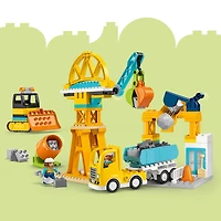 LEGO DUPLO Town 3 in 1 Construction Site and Vehicles Toys for Toddlers, Boys & Girls, Ages 3+ - 10476