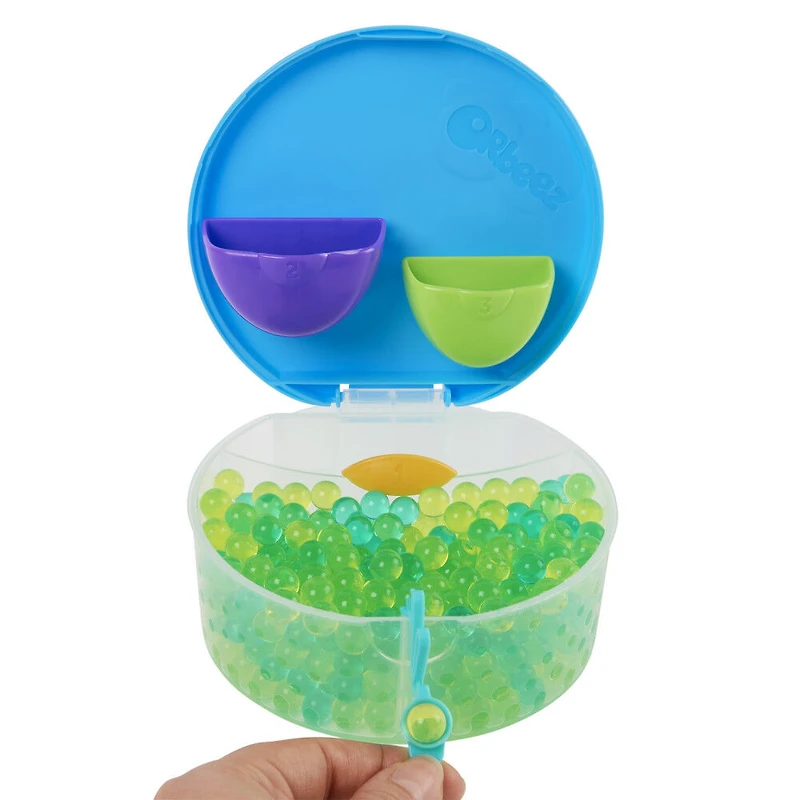 Orbeez Surprise Activity Orb, Mini coffret surprise avec 400 billes d'eau vertes, jouets sensoriels non toxiques
